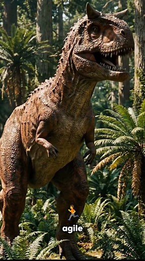 Carnotaurus Speed Facts 🦖 #shorts