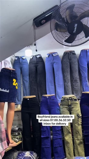 Boyfriend Jeans Available in All Sizes