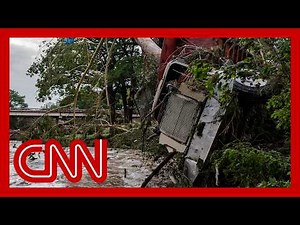 See what first responders are facing in Texas as they search for victims