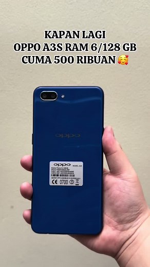 Rekomendasi HP Oppo A3S Terbaik di Harga 500 Ribu