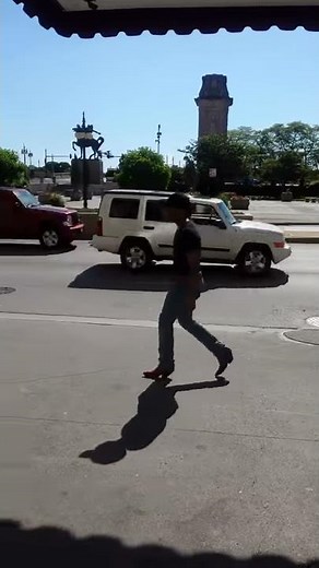 Country Boy in Red high heel boots