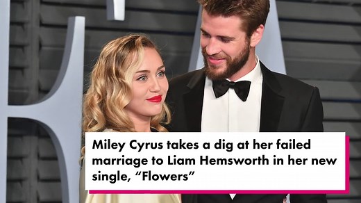 Miley Cyrus Details Failed Marriage To Liam Hemsworth In New Song ‘Flowers’