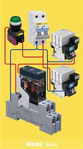 Full Control Loop: INDUSTRIAL CONTROL RELAY Startup.