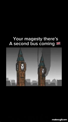 Going out British style on Make a GIF