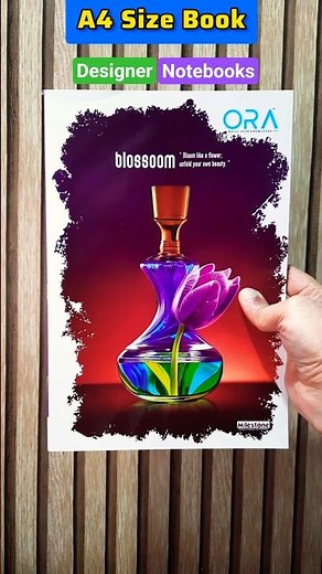 Single Line Colorful Designer Full Length Notebooks Review 💫 Long Notebooks