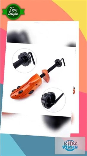 1 PCS Brown Adjustable Wooden Shoe Stretcher for Women, Small Size (EUR 34-38)