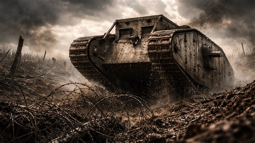 Why tanks were invented to crush wire, not fight other tanks