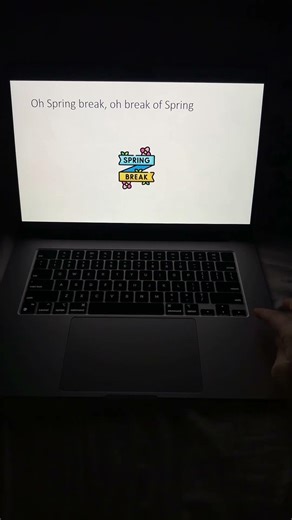 A poem about Spring Break