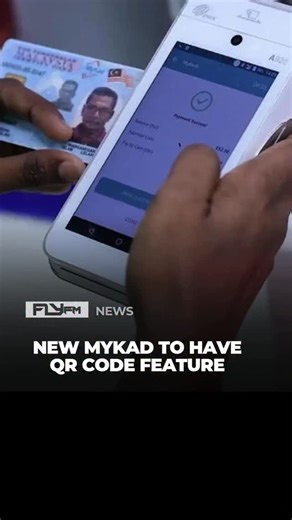 3K views | Say hello to the next-gen MyKad  Starting 1 June 2026, JPN will issue upgraded MyKad, MyTentera & MyPoCA cards with improved security features, including a QR code for quick digital verification. The QR code allows authorities to verify the card digitally and reduce forgery risks. Source: FMT #flyfm #flyfmnumber1 #flyfmnews #mykad #qrcode | Fly FM | Facebook