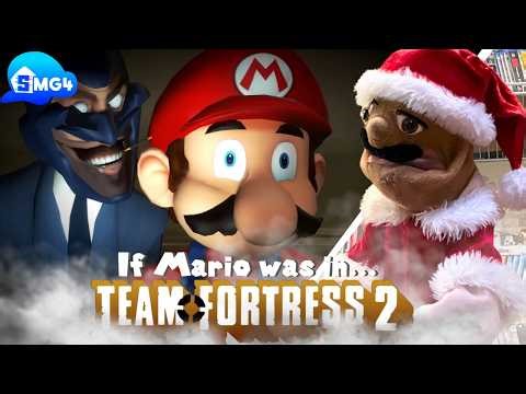 SMG4 REMASTERED64: If Mario Was In Team Fortress 2 Reaction (Puppet Reaction)
