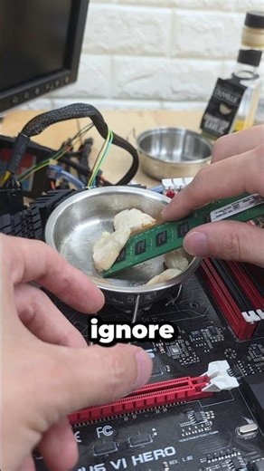 using a PC to cook an entire meal