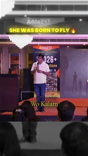 She Was Born To Fly 🔥 #women #shorts #inspiration #adda247 #viral