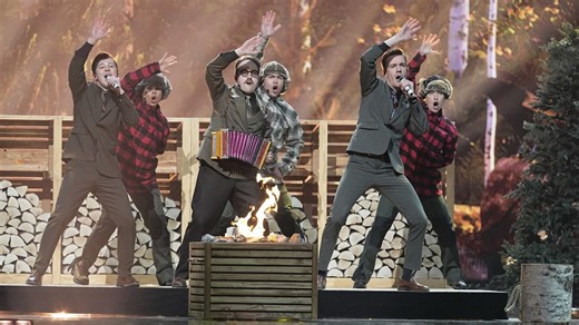 Austria's JJ wins Eurovision Song Contest with pop-opera song 'Wasted Love.' Israel comes 2nd