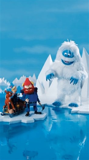 👀 on Instagram: "When the Abominable Snow Monster crashes the iceberg hangout with Yukon Cornelius, Hermey, and Rudolph, you just know this group chat is about to get chaotic. Between the glowing nose, the wannabe dentist, and the pickaxe guy who licks everything, Bumble walked into the most random friend group in Christmas history. Has your squad ever been this unhinged or is this strictly North Pole behavior? 😂❄️ #christmastime #classicchristmas #christmas #rudolph #xmas"