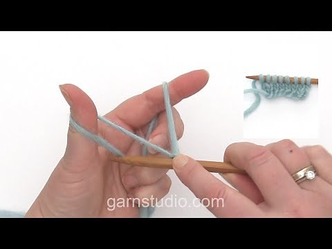 How to cast on in old Norwegian knit (aka twisted German)