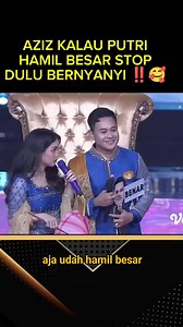 Azis ini salah satu laki2 idaman. Selain banyak uit dia juga tidak mengekang istri nya mau kerja mau kemana aja asal izin✅ #puzislovers | Riskawati