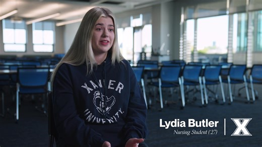 Medical staff at Cincinnati Children's Hospital helped Lydia Butler (’27) battle through multiple surgeries and treatments for her congenital heart condition. Xavier’s nursing program is helping her continue their legacy. | Xavier University