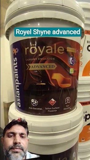 new look Royle shyne advanced luxery emulison🤩😍#asianpaint #painting #shorts #ytshort #shortsvideo
