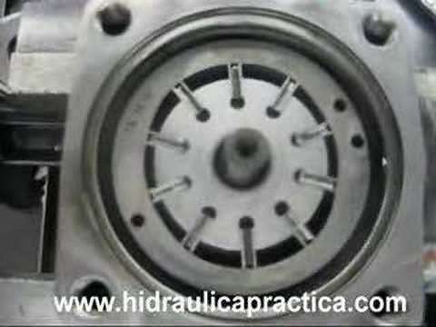 Hydraulics_how a vane pump works