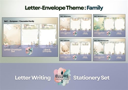 JW Letter-envelope for New Bible Tracts | Printable JW Ministry Letter | Family Designs | A4 Size - Etsy