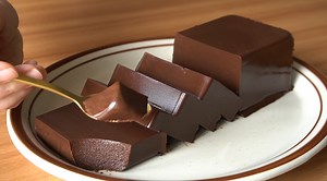 Quick And Delicious Dessert With Just Chocolate And Milk