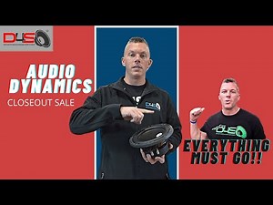 ALL AUDIO DYNAMICS INVENTORY HAS TO GO!