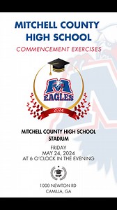 3.1K views · 15 reactions | Mitchell County High School Graduation 2024 Part 1 | Mitchell County High School | Facebook