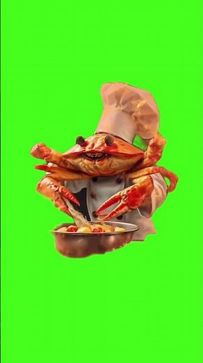 Chef Crabracadabra Italian Brainrot - Green Screen #shorts #greenscreen #meme #brainrot