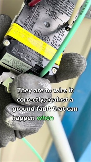 GFCI Why Correct Wiring Matters #shortsfeed #electrical