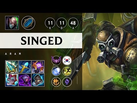 Singed ARAM - KR Master Patch 25.21