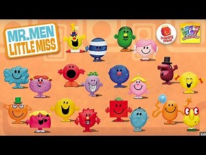 2017 Mr. Men Little Miss McDonald's Happy Meal Complete Set of 20 toys!