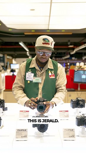 Meet Jerald 👋 Swing by to say hi and talk all things cameras on the second floor of the B&H SuperStore . #meetthestaff #photography #bhphoto
