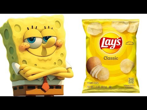 🧽SPONGEBOB SQUAREPANTS MOVIE CHARACTERS FAVORITE SNACKS🍬, DRINKS🥤, MOVIES🎬& MORE! | Patrick, Gary