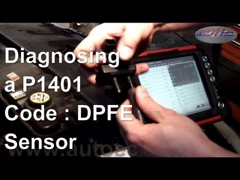 How to Diagnose and Repair a P1401 Code - DPFE Sensor (Lincoln Towncar)