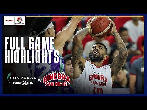 CONVERGE vs GINEBRA | FULL GAME HIGHLIGHTS | PBA SEASON 48 PHILIPPINE CUP | APRIL 27, 2024
