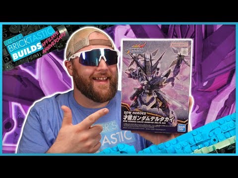 🤖 Celebrating My Affiliate Anniversary With GUNPLA! | SDW HEROES Saizo Delta Kai Gundam #22 !subs
