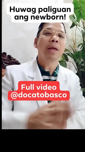 No bath for infants 0-2 months old #infants #babies #newborn #bathtime #skincare #fypシ゚viralシ #videos #fbreels #everyone | Dr. Ato Basco Your Friendly Pediatrician Online