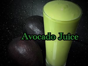 Avocado Juice | How to make avocado juice