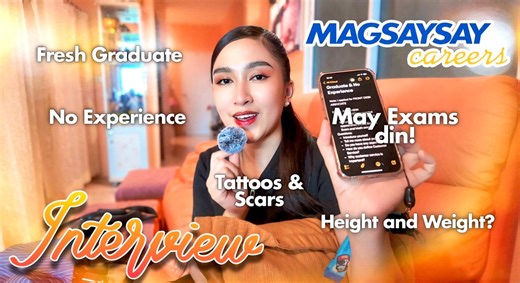 THIS IS THE MAGSAYSAY INTERVIEW PROCESS for Fresh Graduates 🎓 Zero Experience 📄 to Work on A Cruise Ship 🛳️ WATCH FULL VIDEO HERE: https://youtu.be/hZxZzcFfElY?si=9NjgdAzvqK_m1sp8 Sa video na ito, finally isheshare ko na sa inyo yung naging interview experience ko wiMagsaysay Careersers na siyang nagdala sa akin dito sa Cruise Ship 🛳️ kahit na ako ay isang hamak na Fresh Grad lang at walang experience. ⚓️SEAFARER NECKLACE HERE: https://s.shopee.ph/8UwLiWYlRK 📸Camera Used DJI Osmo Pocket 3: 