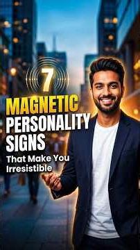 7 Signs You Have an Attractive Personality (Magnetic Traits) #stoicism
