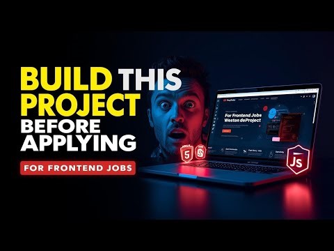 This Frontend Project Can Get You Hired | HTML CSS JavaScript
