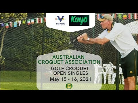 2021 Australian Golf Croquet Open Singles Highlights