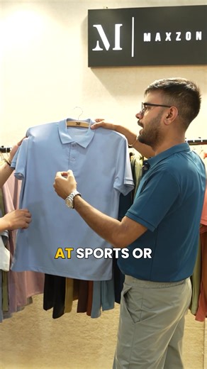 Smart Tech Polo – Just ₹579/- 1. Wrinkle-Resistant 2. Odor-Control Technology 3. UV Protection Built-In 4. Moisture-Wicking 5. Colorfastness | Maxzone Clothing