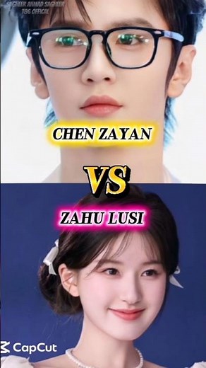 Zhao Lusi vs Chen Zheyuan 🔥 Age | Height | Net Worth | Followers #shorts