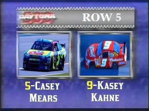 2008 Daytona 500 Starting Lineup
