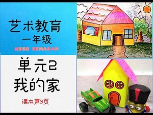 KSSR SEMAKAN一年级艺术教育－单元2 我的家（制图）PENDIDIKAN KESENIAN TAHUN 1 TOPIK 2 MENGAMBAR