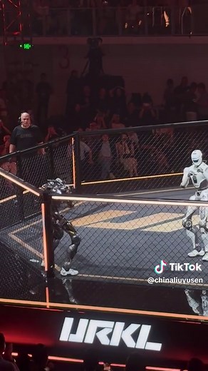 EngineAI T800 fighting robot highlights — URKL China 2024