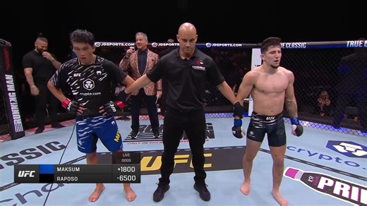 马克索姆遭受三连败，他一致判定败给拉波索【直播实时片段】