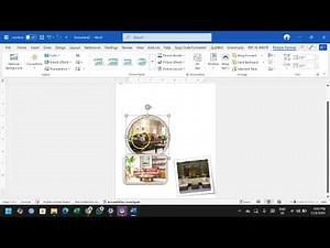 How to create a poster in MS Word.