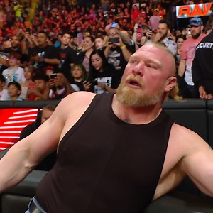 20M views · 525K reactions | Brock Lesnar and Omos had a scheduled weigh-in, but The Beast Incarnate had other plans in mind! | WWE | Facebook